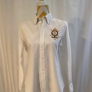 Women’s Ralph Lauren Sport shirt…size 12… RL logo on left side